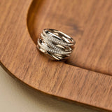 Zirconia Crossover Ring - L model