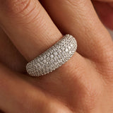 Stardust Zirconia Ring - M model
