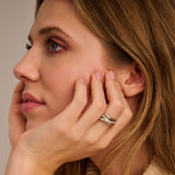 Zirconia Crossover Ring - M model