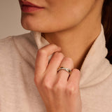Zirconia Crossover Ring