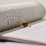 Khaki Cushion Ring