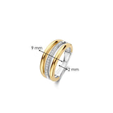 Vintage Triple Band Zirconia Ring
