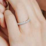 Zirconia Ring with stone
