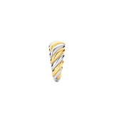 Twisted Bicolor Ring - L model