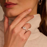 Classic Square Zirconia Ring