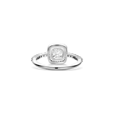Classic Square Zirconia Ring