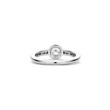 Classic Round Zirconia Ring
