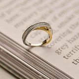 Zirconia Crossover Ring