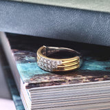 Stardust Zirconia Layered Ring - M model