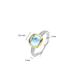 Zirconia Cushion Ring
