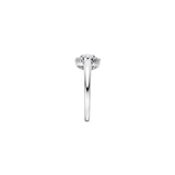Classic Zirconia Ring Round