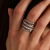 Zirconia Structure Ring - L model