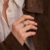 Zirconia Structure Ring - M model