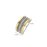 Gold Structure Ring
