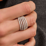 Stardust Zirconia Ring - L model