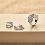 Stardust Zirconia Ring - L model