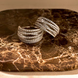 Stardust Zirconia Crossover Ring - M model