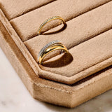 Asymmetric Open Zirconia Ring