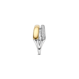 Asymmetric Open Zirconia Ring