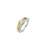 Contrast Knot Zirconia Ring