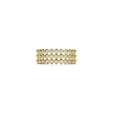 Layered Round Zirconia Ring