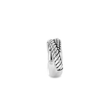 Bold Structure Ring - M model