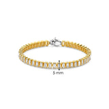 Baguette Tennis Bracelet