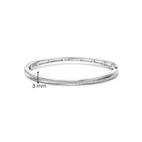 Zirconia Crossover Bangle