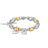 Coffee Bean Chain Bracelet