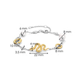 Snake Charm Bracelet