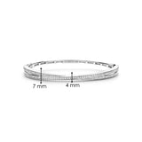 Zirconia Crossover Bangle