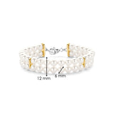 Classic Double Pearl Bracelet