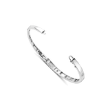 Classic Zirconia Bangle Silver