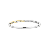 Contrast Zirconia Bangle