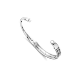 Structure Bangle Silver