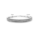 Structure Bangle Silver