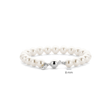 Icon Pearl Bracelet Silver