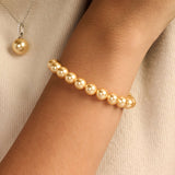 Icon Pearl Bracelet Champagne