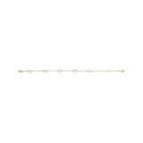 Pearl Charm Bracelet Gold Vermeil