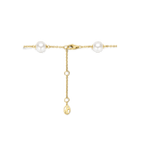 Pearl Charm Bracelet Gold Vermeil