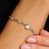 Oval Zirconia Bracelet