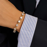 Zirconia Link Bracelet