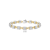 Zirconia Link Bracelet