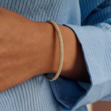 Stardust Zirconia Bangle