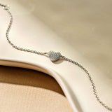 Zirconia Heart Bracelet