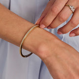 Classic Zirkonia Bangle Vermeil