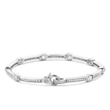 Classic Bar Zirconia Bracelet