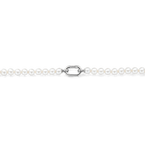 Pearl Necklace with chain