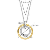 Zirconia Circle Necklace