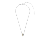 Triple Circle Zirconia Necklace